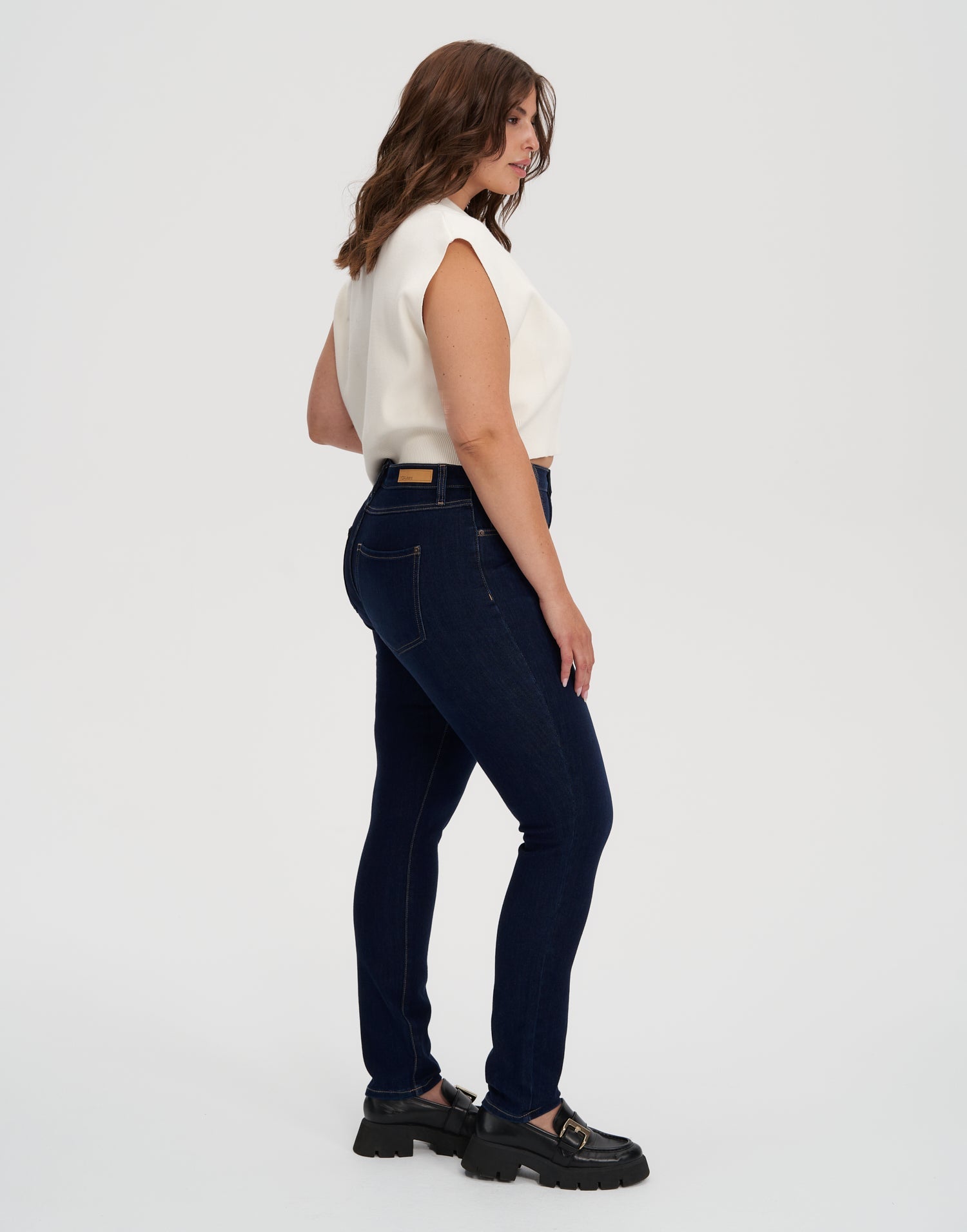 jean skinny indigo foncé