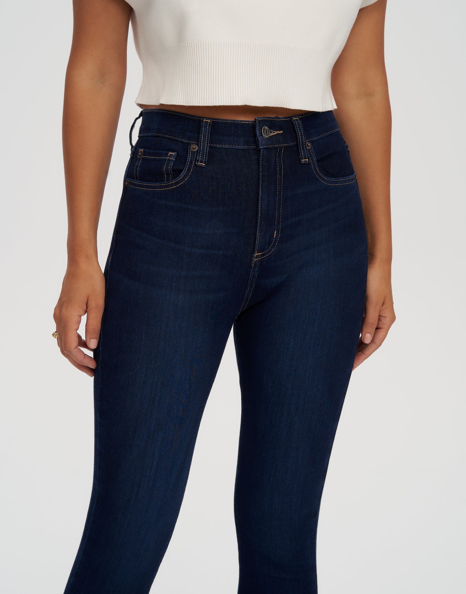 jean skinny indigo foncé