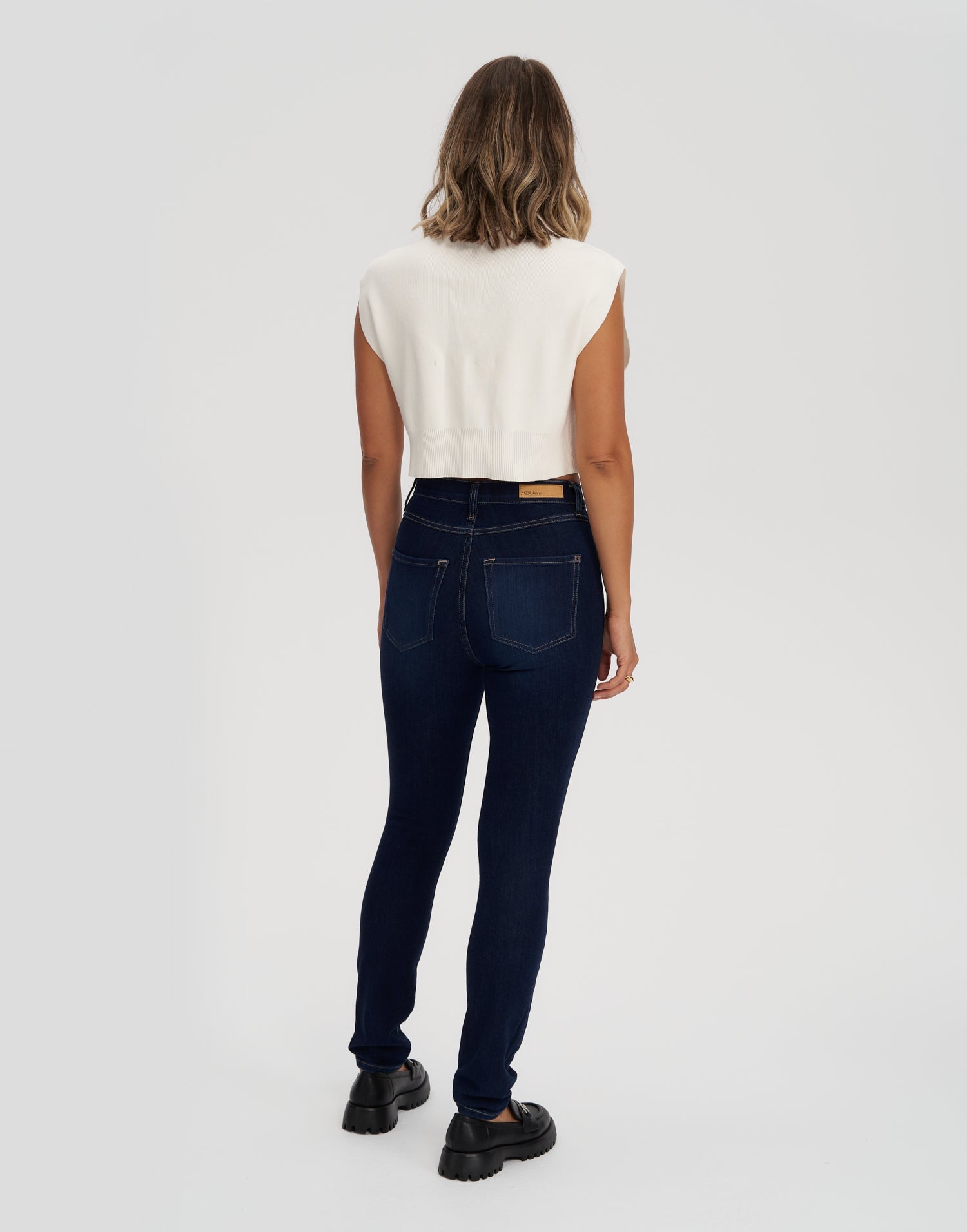 jean skinny indigo foncé