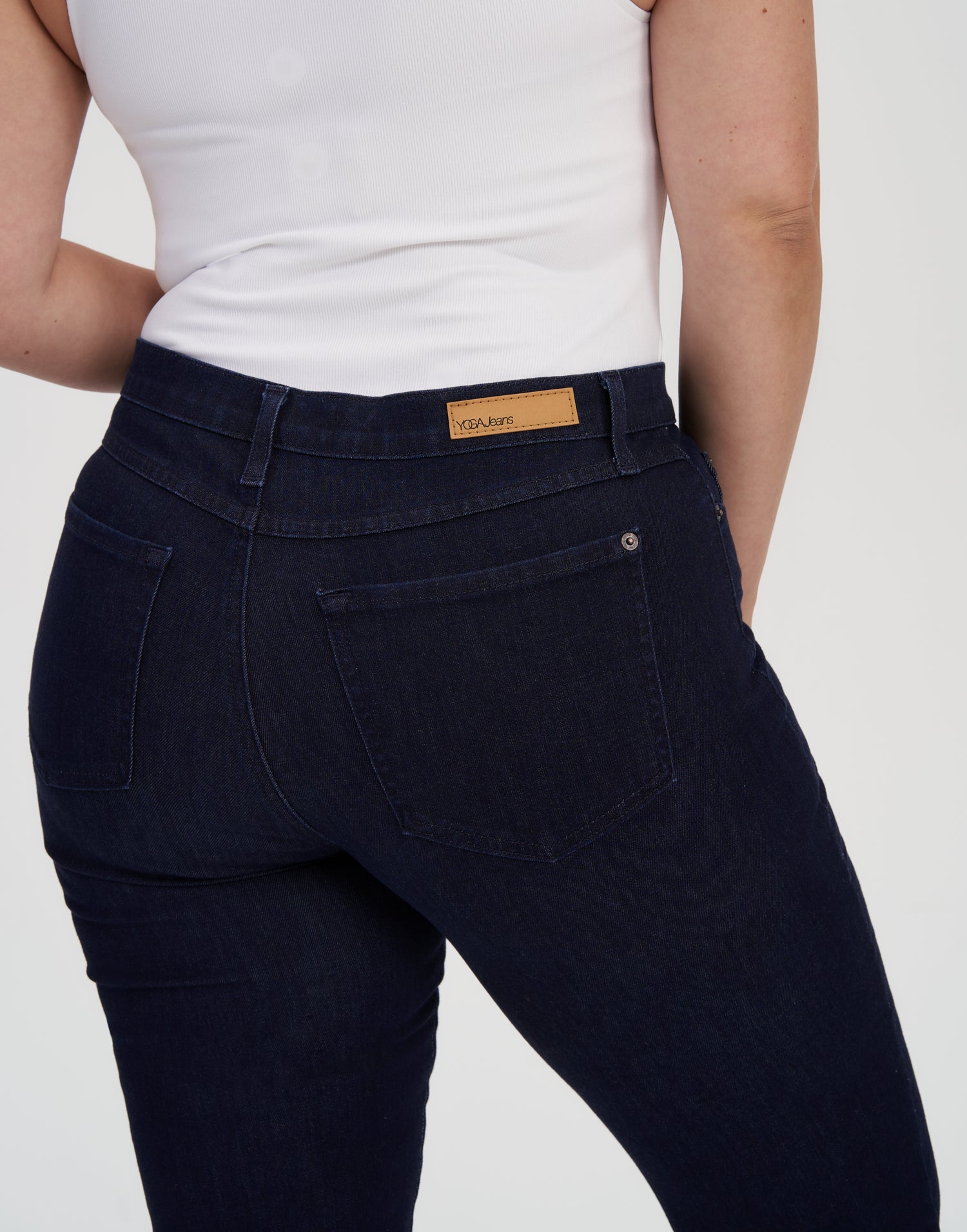 jeans coupe droite indigo foncé