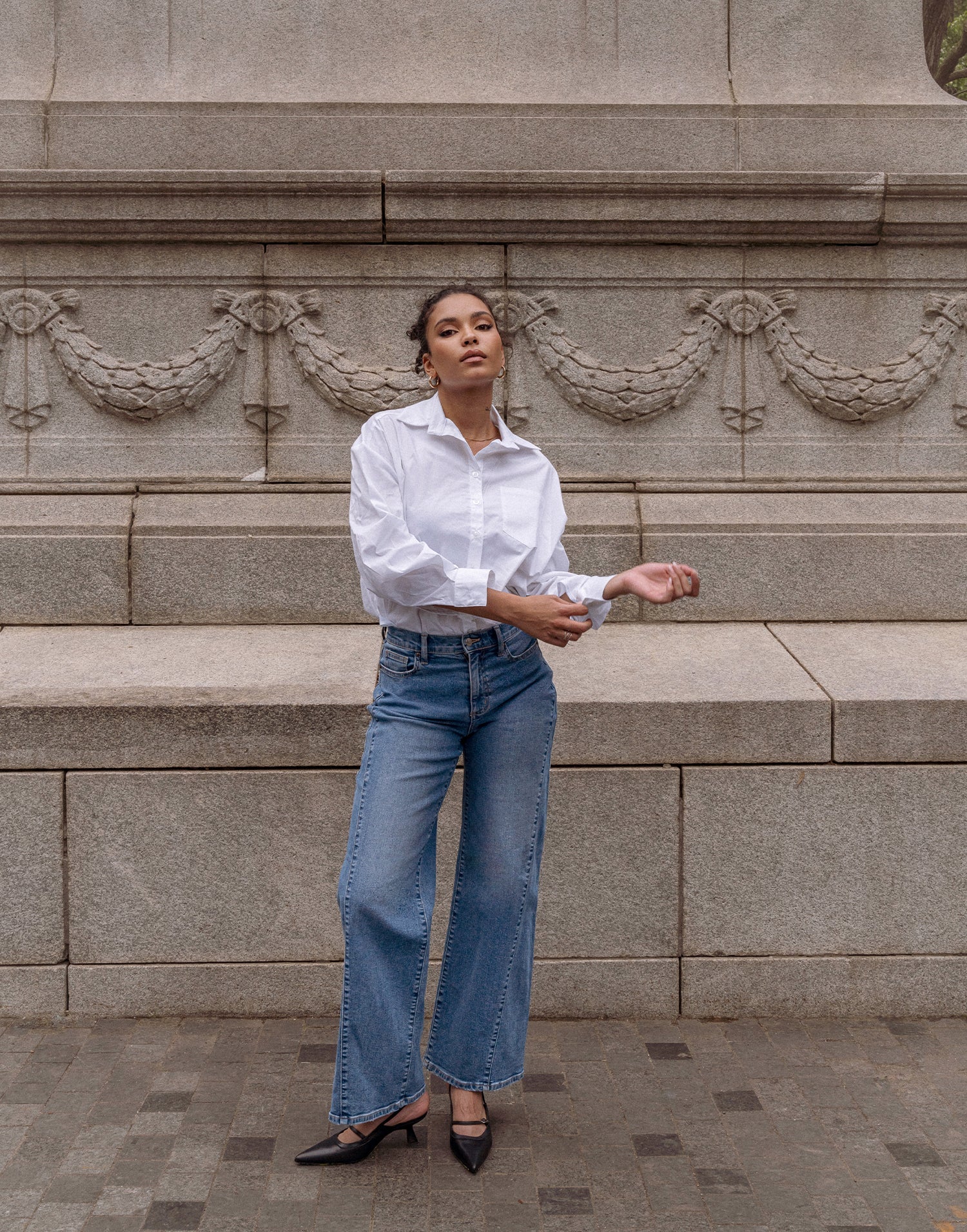 JEANS LILY COUPE TRÈS ÉVASÉE / PORTOFINO