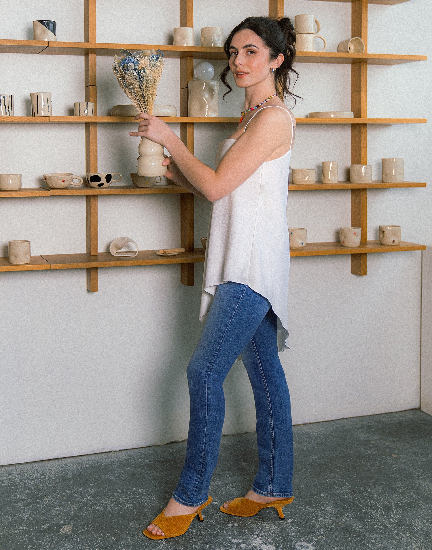 JEANS EMILY COUPE AJUSTÉE / DENIM BLUE