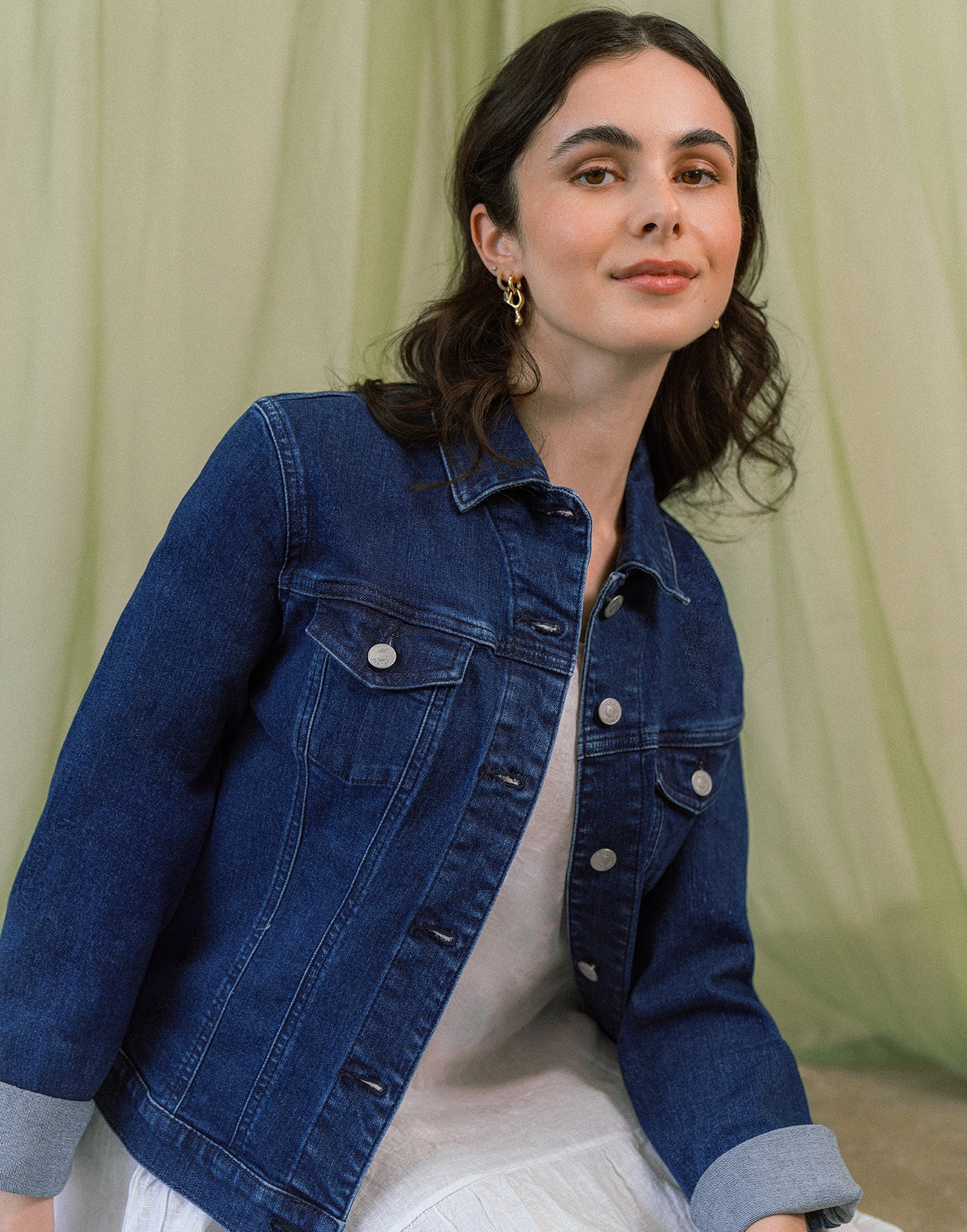 VESTE EN DENIM / FULL BLOOM