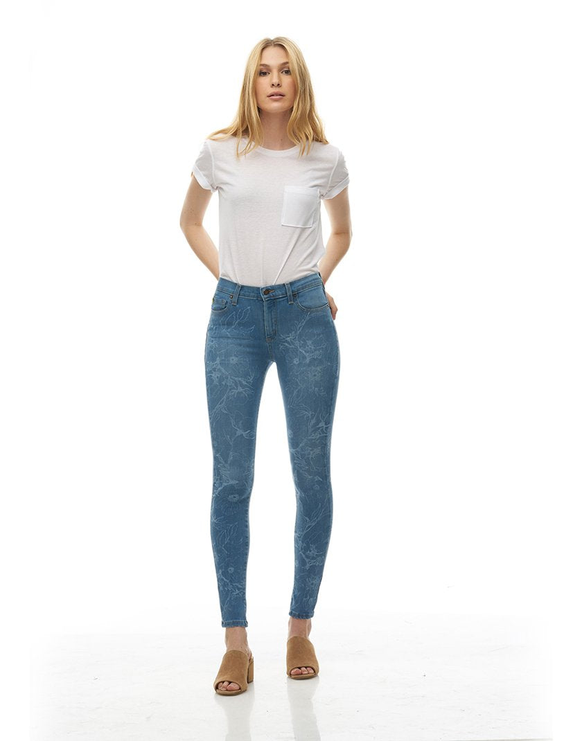 RACHEL SKINNY JEANS / Flower power